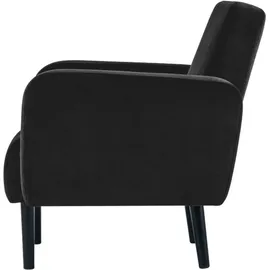 Paperflow Sessel LISBOA Stoff 124,0 x 81,5 x 83,0 cm schwarz