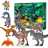 luxuskollektion Dinosaurier Adventskalender 2024 für Kinder Jungen Mädchen