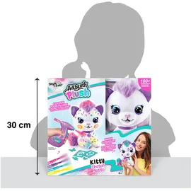 Airbrush Plush Kitty 1 St. 32,50 cm Schwarz