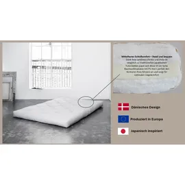 Karup Design - Comfort Futon Matratze: 160 x 200 cm, naturweiß