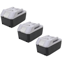 EXTENSILO 3x Akku Ersatz für Makita BL1820G, BL1815G, BL1830G,