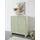 OTTO home Bertram 100 x 110 x 38 cm grün / Massivholz mit 2 verstellbaren Einlegeböden