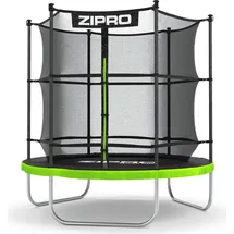 Zipro Trampolin Jump Pro 183 cm Schwarz/Grün