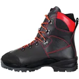 Oregon Waipoua Kettensägen-Schnittschutzstiefel, Klasse 1, wasserabweisende Sicherheitsschuh für Damen und Herren, aus hochwertigem Leder, hitze- und kältebeständig - Größe 48
