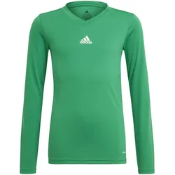 adidas Team Base langarm Funktionsshirt Kinder GN7515 - team green 164