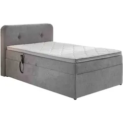 Sun Garden BX1880 Boxspringbett Inkl. Topper - Silber