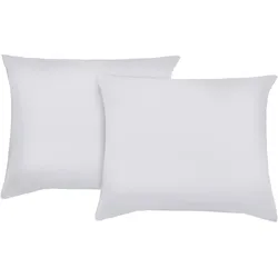 Kissenhüllen-Set Basic Weiß, 2 Stück