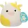 Squishmallows Gelb-weiße Kuh Bodie