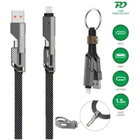 4smarts USB-C auf Apple Lightning 1,5 m Grau
