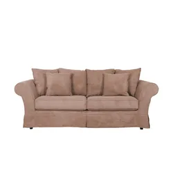 Einzelsofa  Olivia , rosa/pink , Maße (cm): B: 240 H: 100 T: 98