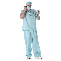 Generique - Arzt Kostüm Chirurg blau für Herren S