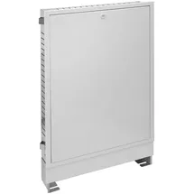 Buderus Logafloor Unterputz-Verteilerschrank Höhe/Tiefe/Länge 910x668-860x110-160mm, Verkehrsweiß 80425210