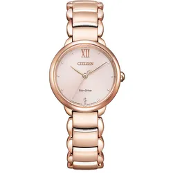 Citizen Damenuhr Elegant Eco-Drive EM0922-81X - rotgold