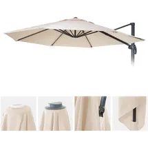 MCW Schirmbezug A96 Polyester Ø 4 m Creme-beige