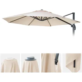 MCW Schirmbezug A96 Polyester Ø 4 m Creme-beige