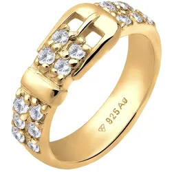 Elli Gürtel Kristalle 925 Silber Ringe   Damen