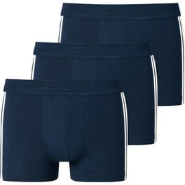 SCHIESSER 95/5 Shorts 3er-Pack Organic Cotton Webgummibund dunkelblau XL 3er Pack