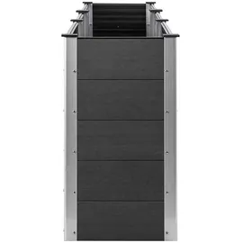 vidaXL Hochbeet 300 x 50 x 91 cm Grau
