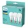 Philips LED-Birne 13W E27 2700 K warmweiß 3 St.