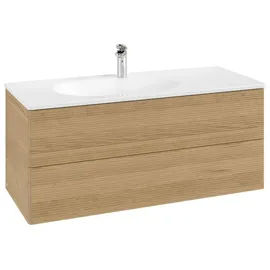 Villeroy & Boch Antao Waschbeckenunterschrank 1188 x 504 x 493mm - Honey Oak