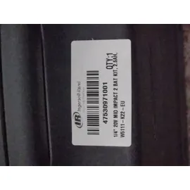 Ingersoll Rand Akku-Schlagschrauber W5111-K22-EU, 1/4", 20 V, 2x 5,0 Ah - Ladegerät