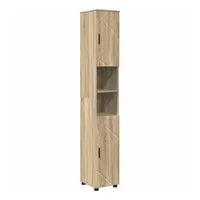 VidaXL Bad hoher Schrank Sonoma Eiche 30 x 35