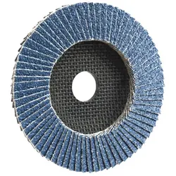 TRIMFIX ZIRCOPUR, 125 mm x 22,2 mm, Korn 120, Fächerschleifscheibe