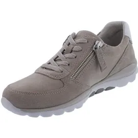 Gabor rollingsoft oasi Damen Sneaker, Frauen Halbschuhe,schnürschuhe,schnürer,straßenschuhe,Strassenschuhe,Sportschuhe,oasi/Weiss,39 EU / 6 UK