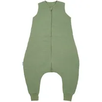 Meyco Schlafoverall Jumper Muslin Uni prewashed Olive Green 80,92,104