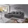 Home Affaire Eckcouch Baumwolle 3-Sitzer Grau