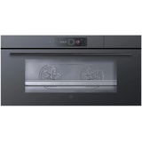 CombiSteamer V6000 45L Grand 90 cm Dampfgarer Spiegelglas Schwarz - 10 Jahre Garantie