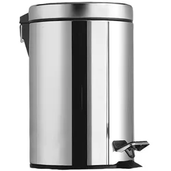 Bravat Kosmetikeimer mit Soft-Close 3 Liter rund 639710, Accessoires, chrom