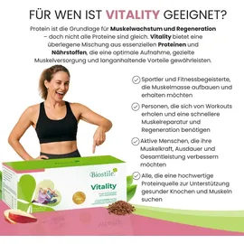 Biostile Vitality – Proteinkomplex für erhöhte Muskelmasse und verbesserte Muskelkraft