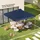 Outsunny Ersatzdach 3 x 3 m Blau