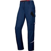 BP 1981-570-110 Schmale Arbeitshose für Damen - Schlanke Silhouette - Stretchmaterial - Elastischer Bund - 65% Polyester, 35% Baumwolle - Normale Passform - Größe: 38n - Farbe: nachtblau