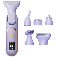 VINGVO Epilierer Damen, 5-in-1 Kabelloser Intimrasierer Für Frauen, Ipx7