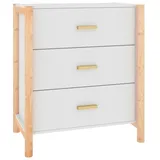 vidaXL Sideboard Weiß 62x38x70 cm Holzwerkstoff