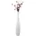 trends for living Edelste Deko-Bodenvase – Hohe Keramikvase für Pampasgras & Dekozweige - stabil, luxuriös, 50-90 cm höhe in Weiß, Schwarz, Grau, Silber und Gold (Weiß, 70x13cm)