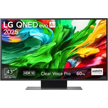 LG 43QNED87A6C 43" 4K QNED evo AI Smart TV