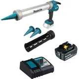 Makita Akku-Kartuschenpistole DCG180ZX 18V+ BL1850B 5,0 Ah + Ladegerät DC18RC