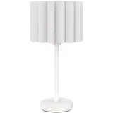 Homcom Tischlampe Weiß