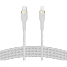 Belkin Pro Flex Lightning/ USB-C Kabel bis 15W mfi zertifiziert CAA011BT1MWH
