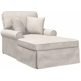 vidaXL ARES Chaise Lounge creme