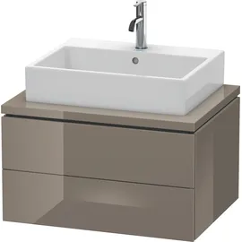 Duravit L-Cube 72x54,7cm, f Gr hgl, f Kons, 2 Schub.