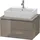 Duravit L-Cube 72x54,7cm, f Gr hgl, f Kons, 2 Schub.
