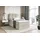 altdecor Boxspringbett 90 x 200 cm H4 Beige