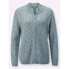 Classic Basics WITT WEIDEN Strickjacke in ozean-meliert | Gr.: 44