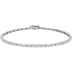 Live Diamond Armband 375er Weißgold, recycelt Armbänder & Armreife   Damen 