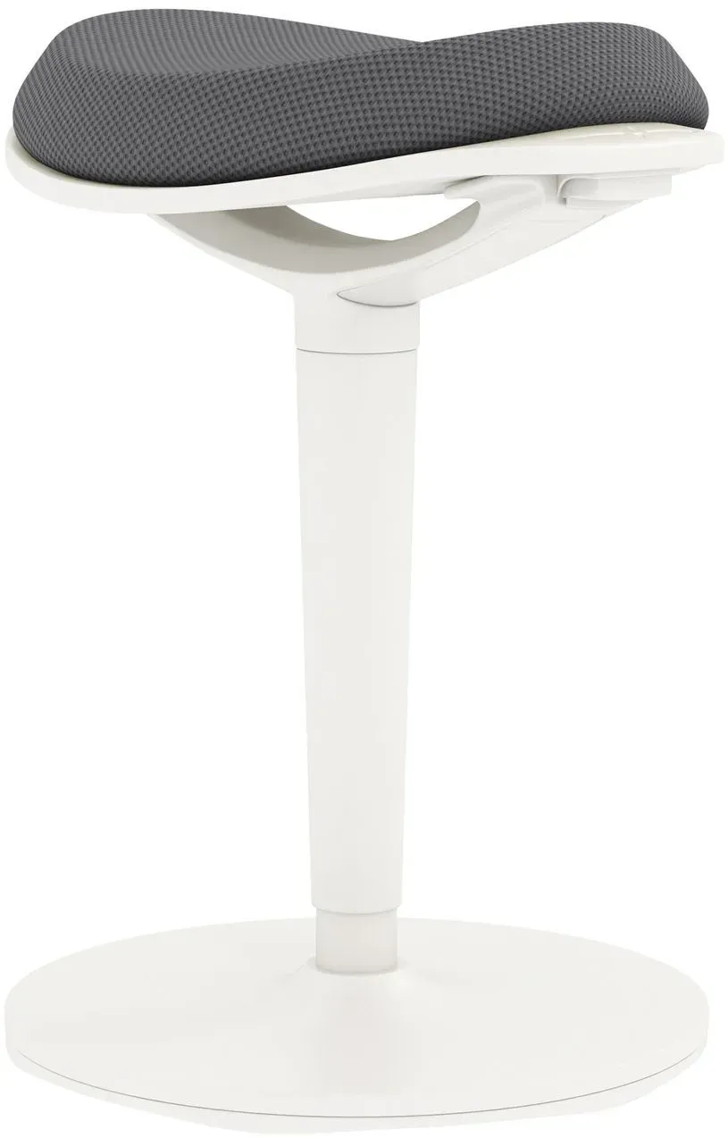 Sitzhocker ergonomischer Bürohocker, 56,5-71,5 cm höhenverstellbar, Grau