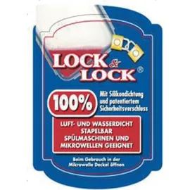 Lock & Lock Lebensmittelbox rechteckig transparent 15,6 x 22,5 x 7 cm 1,6 l